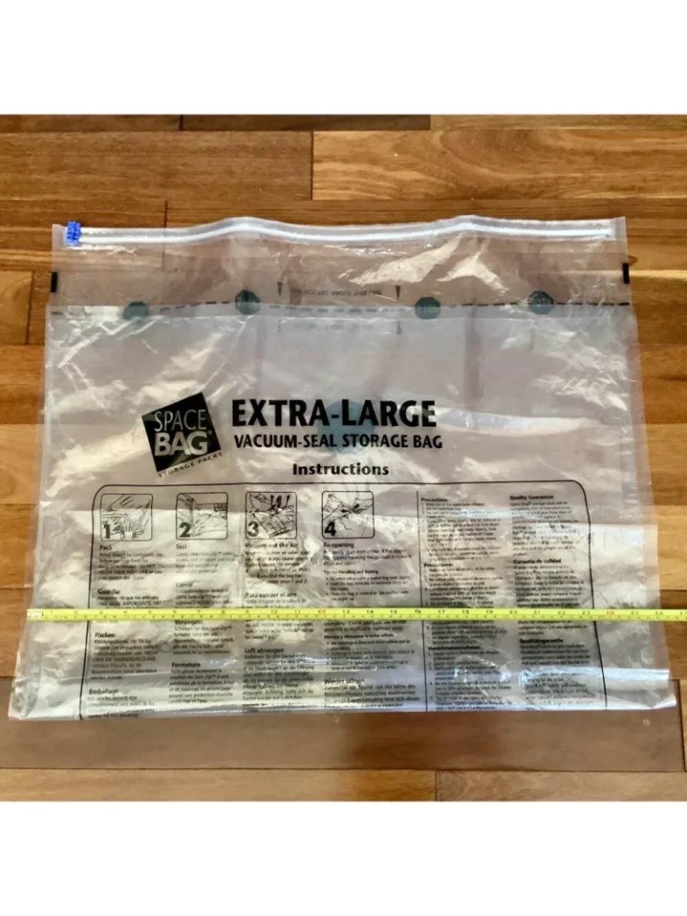 Vacuum Seal SpaceBags Storage Clothing 1 Jumbo, 2 XL, 1 L, 1 M Set Of 5 Bags ITW